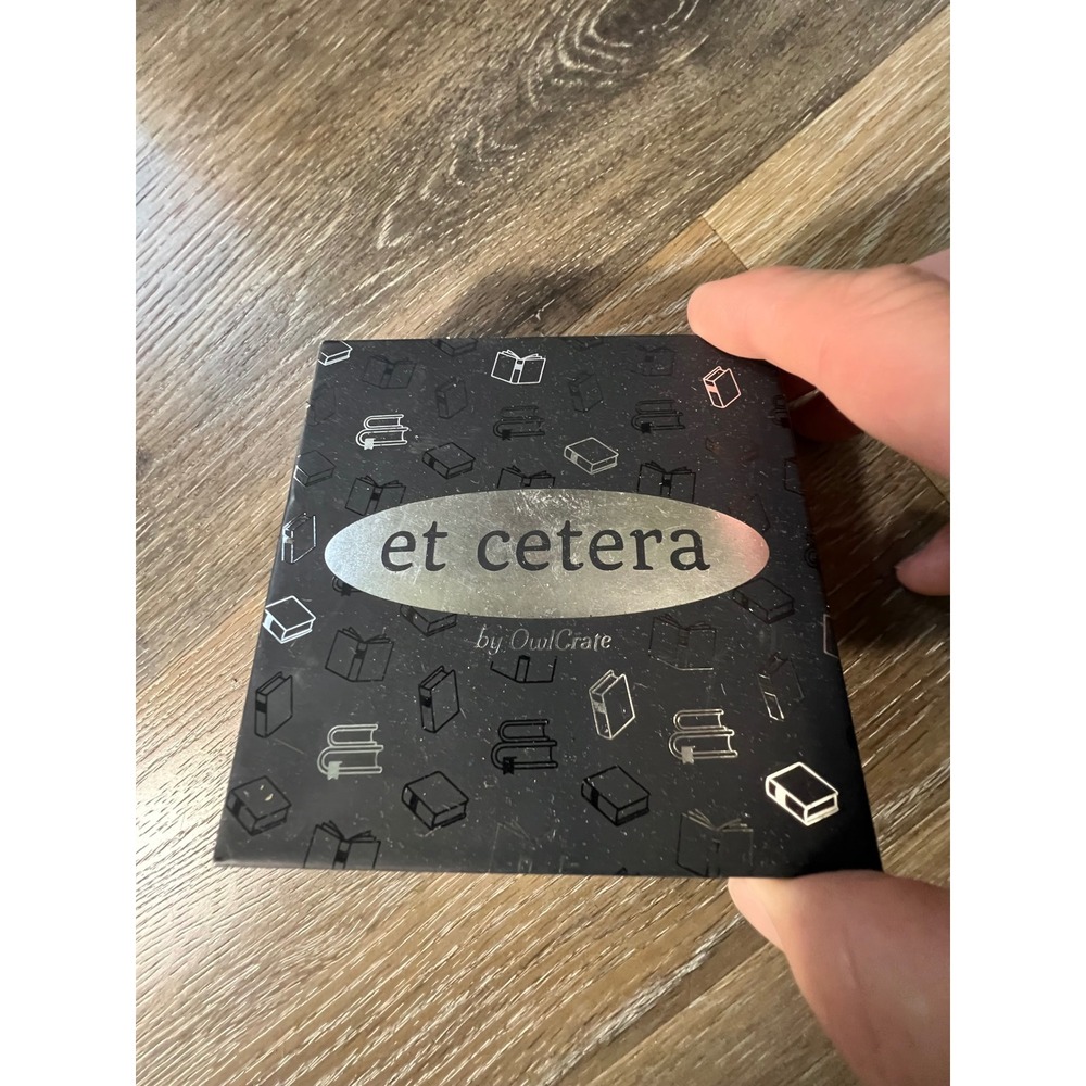 OwlCrate Et Cetera Card Game Unisex OS Black Bookish Literary Trivia Exclusive